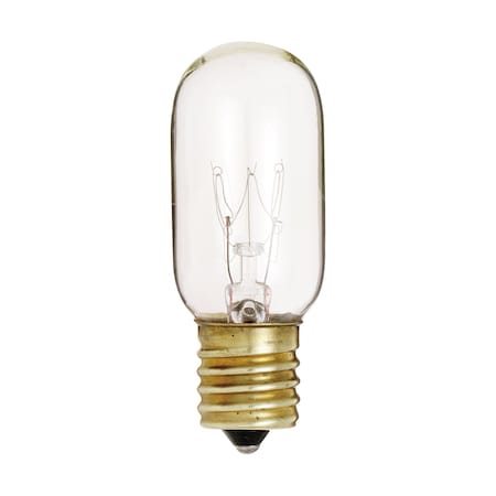 Satco Bulb, Incandescent, 25W, T8, Intermediate Base, Sign & Indicator S3908